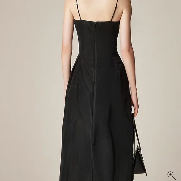 J. Crew Black Midi Dress - Picture 2 of 4